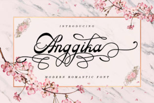 Anggika: A Romantic Script Font for Creative Branding