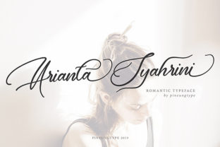 Arianta Syahrini: A Script Handwritten Font for Creative Crafters