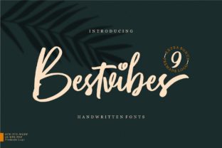 Bestvibes: A Script Handwritten Font for Modern Web Design