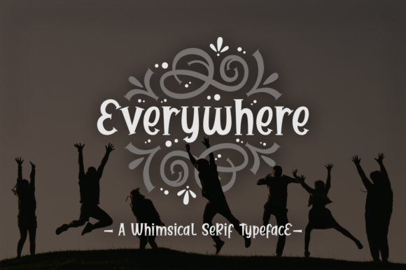Everywhere: A Handwritten Font for Whimsy and Charm