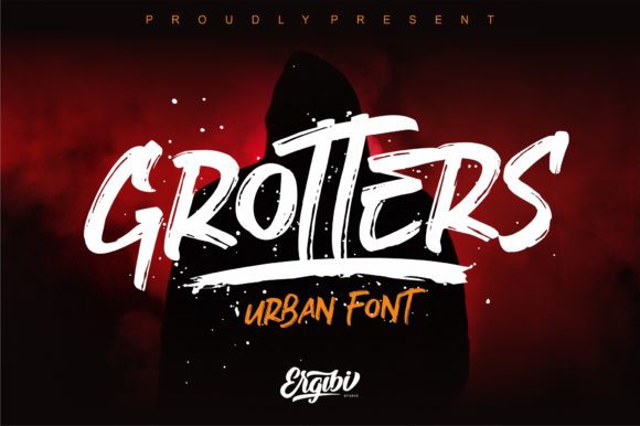 Grotters: A Script Handwritten Font for Bold, Urban Design