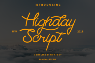 Highday Script: A Timeless Script Font for Authentic Branding