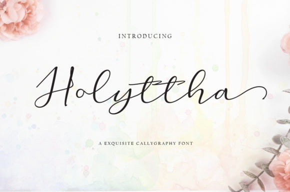 How Holyttha Elevates Your Campaigns with a Script Font That Speaks