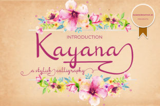 Kayana Script: A Bold Handwritten Font for Editorial Design