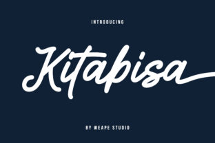 Kitabisa: The Bold Handwritten Font for Powerful Digital Branding