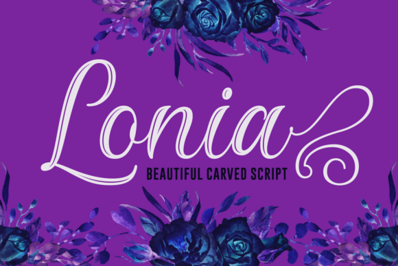 Lonia: A Script Handwritten Font for Authentic Digital Design