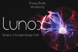 Lunox: A Modern Sans Serif Font for Dynamic Campaigns