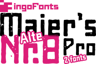 Maier s Alte Nr. 8: A Timeless Script Handwritten Font