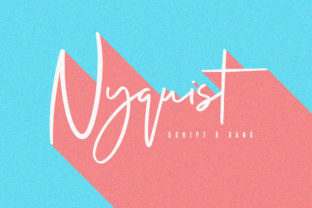 Nyquist Duo: A Script Handwritten Font for Modern Campaigns
