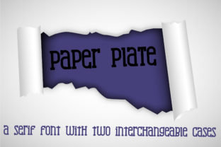 Paper Plate: A Serif Font for Editorial Design and Branding