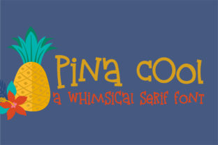 Pina Cool: A Serif Font That Brings Tropical Charm to Your Brand