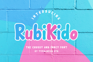 Rubi Kido: A Whimsical Sans Serif Font for Playful Branding