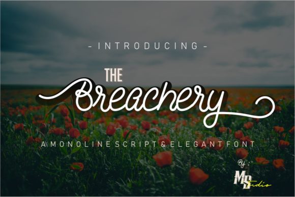 The Breachery Script: A Font That Elevates Your Brand