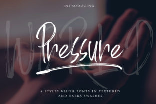 World Pressure: A Script Handwritten Font for Creative Makers